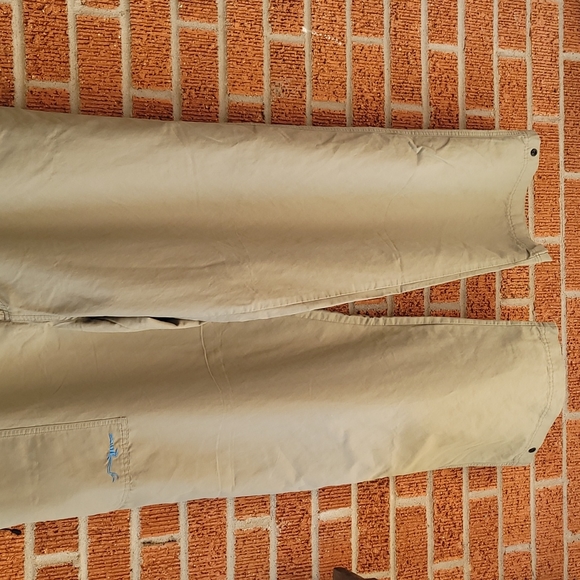 True Flies Oyster Creek Pants Sea Oat Light Weight Pants Men's size XXL - Picture 2 of 15